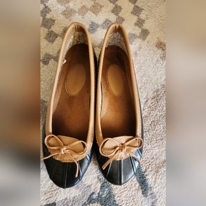 Chooka Duck Skimmer Slip On size 7 Black